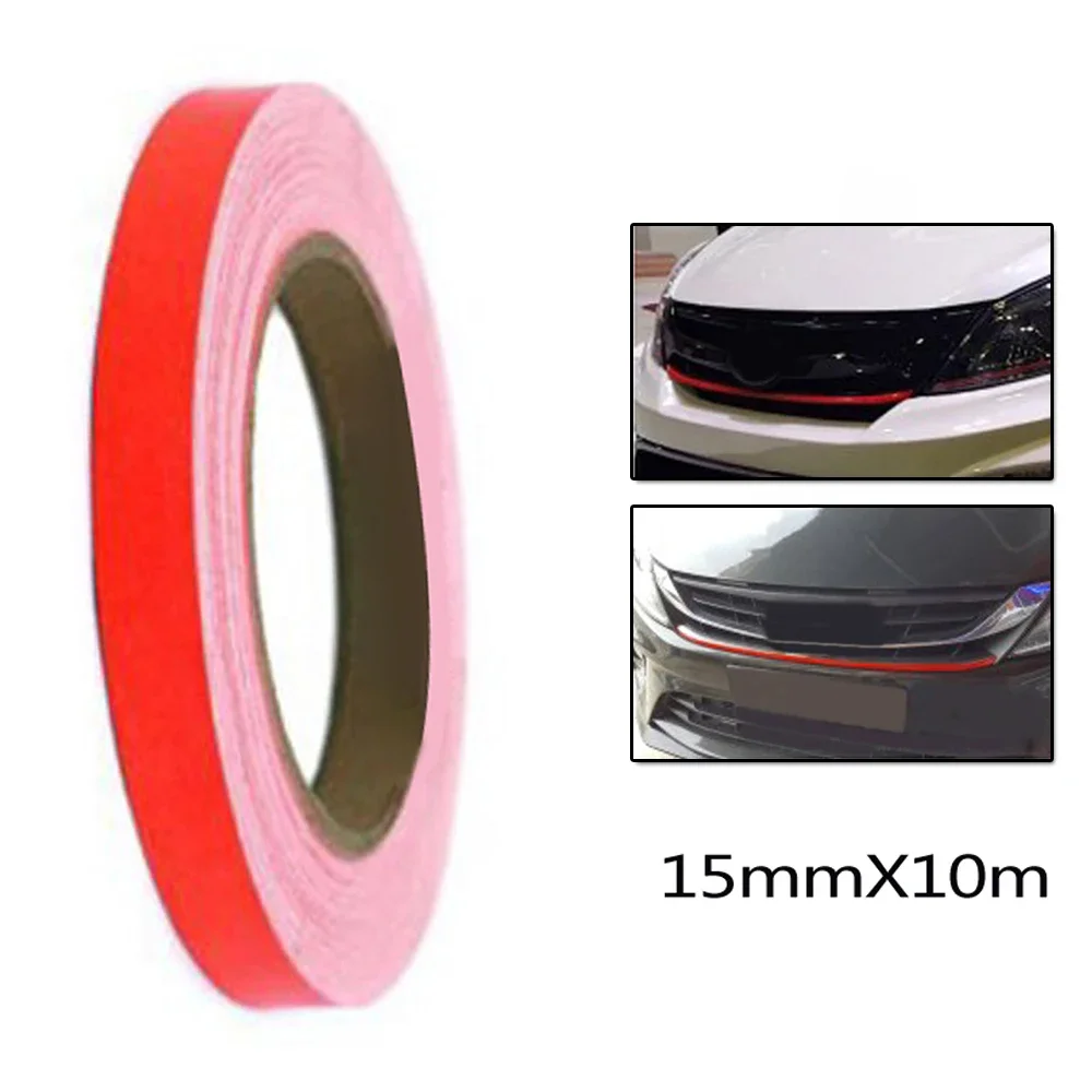 Heat Transfer Vinyl Roll - 15mm x 10m forro vermelho reflexivo