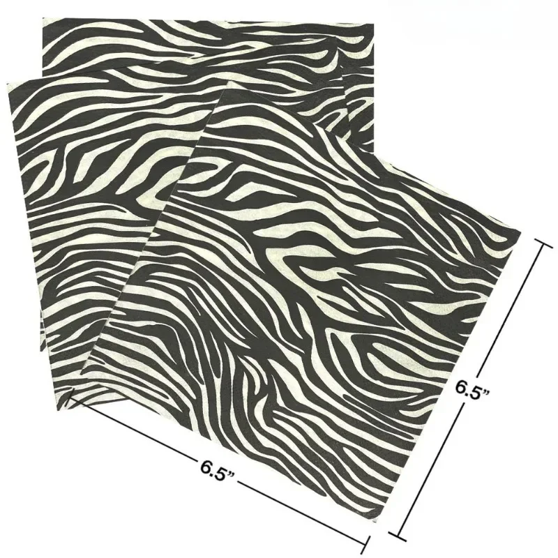 Commercial Printing Paper - Preto e branco Leopard Print Papel