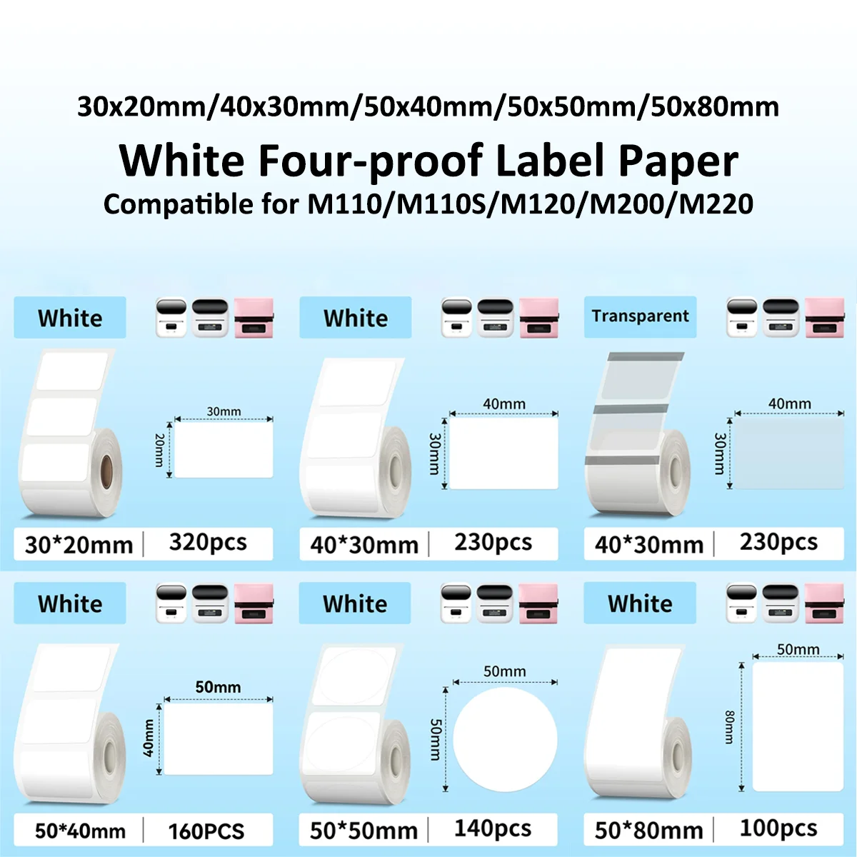 Commercial Printing Paper - Etiqueta térmica de papel, etiqueta de