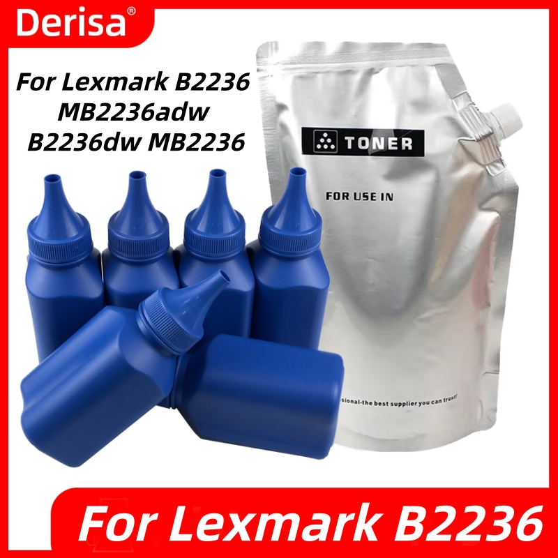 Laser Toner Powder - Pó de Toner Preto Compatível 80g/300g
