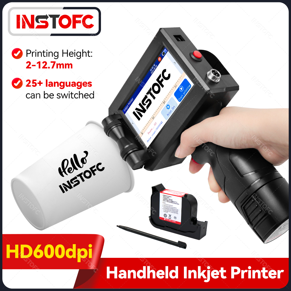 Commercial Printing And Packaging - Impressora jato de tinta portátil, data,