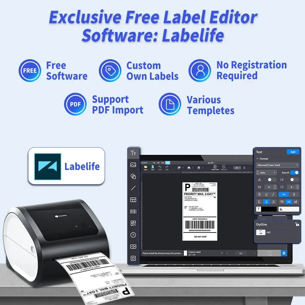 Impressora de envio bluethooth - Commercial Printing Paper avaliação e preço