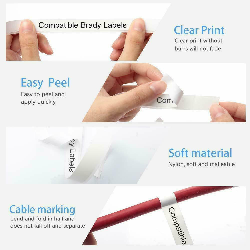 1-10pk compatível para brady B - Heat Transfer Vinyl Roll avaliação e preço