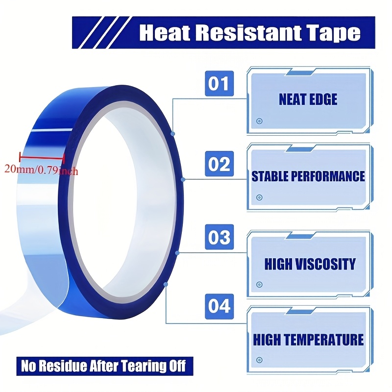 YITAPE 4PCS Fita de Transferên - Heat Transfer Vinyl Roll avaliação e preço