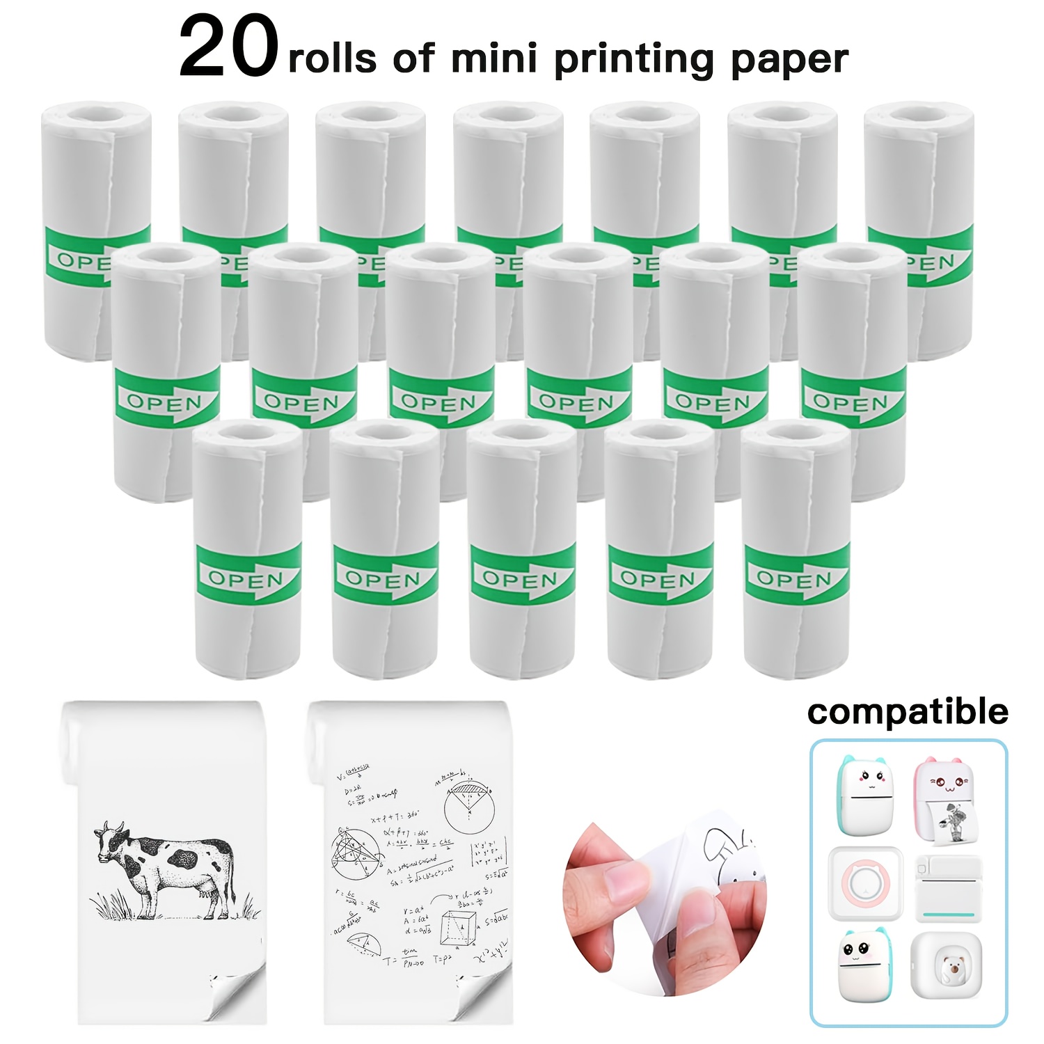 5-10-20 rolos de mini papel de - Heat Transfer Vinyl Roll avaliação e preço