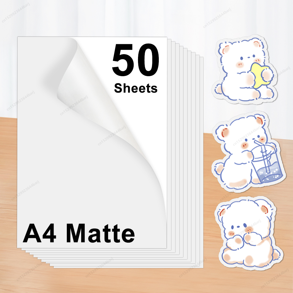 20/50 folhas de papel adesivo  - Commercial Printing Paper avaliação e preço