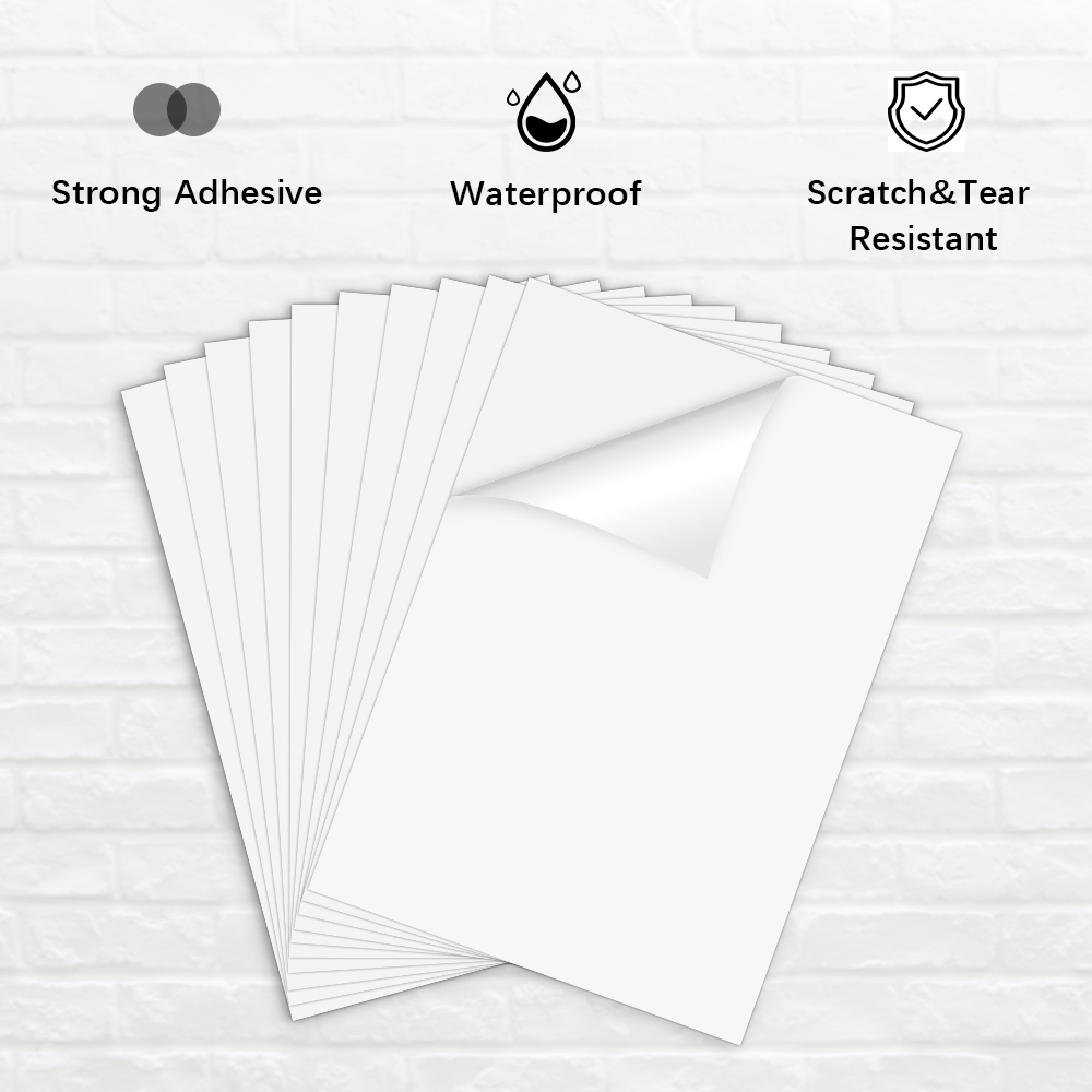 20/50 folhas de papel adesivo  - Commercial Printing Paper avaliação e preço